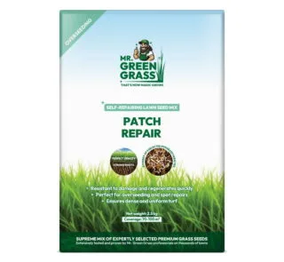 Self-Repairing Lawn Seed Mix – Patch Repair – Mr. Green Grass®