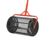 The mesh openings allow for the organic matter to be distributed evenly.